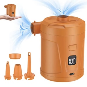 2025 di vendita <span class=keywords><strong>pompa</strong></span> di aria ricaricabile per il campeggio piccolo gonfiatore portatile con 4 ugelli materasso piscina giocattolo veloce gonfiatore - Product Image 6