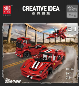 Lego Technic Ferrari 488 Gtb Kit di costruzione in scala 1:8 per bambini dai 8 ai 13 anni Set di giocattoli da costruzione unisex - Product Image 3