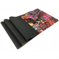 Alas Mouse Gaming Custom Sublimasi Cetak 14x24 Inch Ekstra Besar OEM Karet Non-Toksik