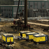 Compresores de Aire Móviles Diésel Atlas Copco X1300 de 15 bar y 38.9 m3, 30 bar y 1373 cfm, Compresor AtlasCopco X1300 de Alta Presión