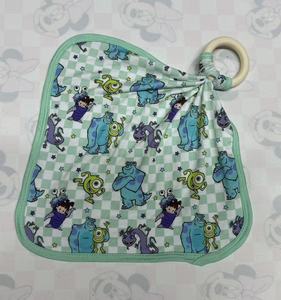 Kotak Misteri untuk Boneka Bayi Lembut dengan Pola Karakter Hewan Bunga Acak, Bibs Bambu untuk Anak Laki-laki dan Perempuan - Product Image 2