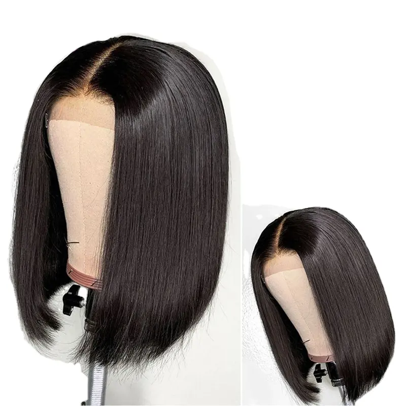 Wholesale Adjustable Short Bob Wig Bobo Virgin Heat Resistance Short Wigs Synthetic Hair Wigs For Women