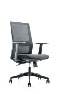 เก้าอี้สำนักงานปรับระดับได้ หมุนได้ ทันสมัย ตามหลักสรีรศาสตร์ พร้อมฐาน 5 ขา ได้รับการรับรองมาตรฐาน ใช้แก๊สลิฟท์ ราคาประหยัด เหมาะสำหรับพนักงาน - Product Image 4