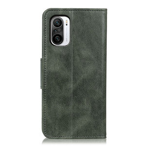 Funda tipo billetera de cuero PU con dos <span class=keywords><strong>colores</strong></span> para XIAOMI REDMI <span class=keywords><strong>K40</strong></span> /<span class=keywords><strong>K40</strong></span> PRO / POCO F3 /MI 11i, ranura para tarjetas - Product Image 5