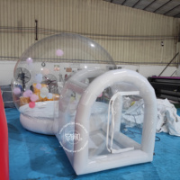 Tente gonflable bulle PVC extérieure sur mesure pour fêtes et mariages