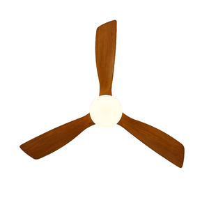 Chất lượng cao phong cách hiện đại 52 "rắn gỗ lưỡi trang trí chiếu sáng LED quạt trần với điều khiển từ xa - Product Image 4