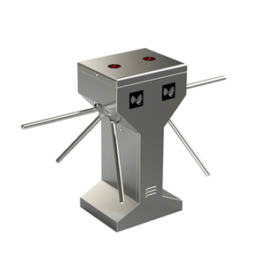 기공 슈퍼마켓 플랩 배리어 개찰구 게이트 체육관 사용을위한 QR 코드가있는 보행자 접근 제어 - Product Image 2