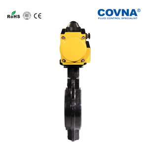 Vanne papillon pneumatique COVNA à ressort de rappel, style Wafer, avec joint EPDM, actionnée par l'air, garantie 90 jours - Product Image 4