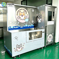 Estación de Lavado de Perros de Autoservicio de Acero Inoxidable 304, Máquina Expendedora Automática de Lavado de Mascotas sin Personal