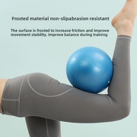 Ballon PVC Mat Nid d'Abeille Anti-Éclatement 25cm pour le Plancher Pelvien, Pilates, Récupération Post-partum, Entraînement de l'Équilibre et du Core, Barre, Studio à Domicile