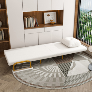 Folding Sofa <b>Bed</b> Set 3-in-1 Convertible Chair 5-Position Adjustable Backrest Pillow <b>Space</b>-<b>Saving</b> Sleeper Modern Living Room - Product Image 2