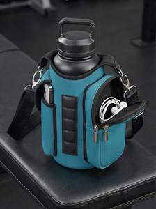 Sacs magnétiques portables pour bouteilles d'eau de sport, inclinés pour les salles de sport, avec aimant puissant, support de bouteille suspendu pour le fitness, vente en gros d'usine - Product Image 6