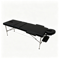 Fournisseur en gros de lits de massage multifonctionnels en acier inoxydable et tables de massage spa pliables en trois parties