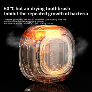 2025 <span class=keywords><strong>portatile</strong></span> 60 °C asciugatura ad aria calda antibatterico disinfezione a parete Mini spazzolini <span class=keywords><strong>UV</strong></span> <span class=keywords><strong>sterilizzatore</strong></span> spazzolino da denti - Product Image 3