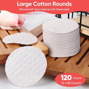 Offre Spéciale – Disques Démaquillants Carrés en Coton Biologique Ultra Doux à 3 Couches, Personnalisables, 80 Pièces, Jetables - Product Image 4