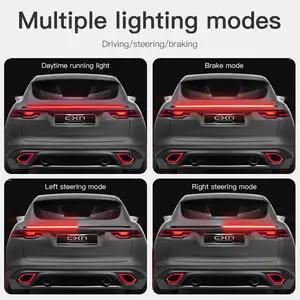 Car Universal 12V Car LED Brake Light Bar Led Spoiler Strip Parking Warning Stop Brake Taillight