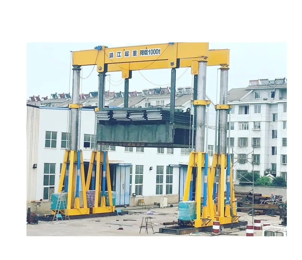 23ton Rail En Bandcontainer Portaalkraan/Hydraulische Portaalkraan Leverancier In China