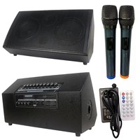 40W Outdoor Loudspeaker Stage Guitar Amp Wireless Powered PA System Vocal Instrument Amplifier Guitar Speaker