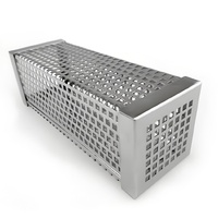 Boîte à fumée froide en acier inoxydable pour barbecue, tube à fumée extérieur, outil de barbecue