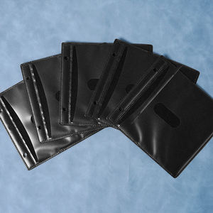 Personnalisé PU Haute Qualité Belle Organisé <span class=keywords><strong>CD</strong></span> Collection Stockage 10 Feuilles/paquet En Plastique Pages Intérieures <span class=keywords><strong>CD</strong></span> Album Reliure À Anneaux - Product Image 3