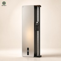 Miroir d'entraînement de luxe pour salle de sport à domicile, idéal pour chambre de villa, miroir pleine longueur, capacité de 30 kg, plus de 100 exercices, 11 cm de profondeur, certifié CE