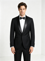 Costume de smoking sur mesure en satin pour homme, revers châle, coupe ajustée, pour mariage et dîner formel, vente en gros, fabricant ODM