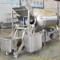 Mélangeur industriel de massage d'acier inoxydable de machine de la viande de gobelet sous vide 1000L avec le refroidisseur de refroidissement