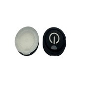Keypad Karet Silikon Kustom Elektronik Pintar dengan Ukiran Laser, Kekerasan Shore 30-75A, Pilihan Warna Pantone, Pengendali Jarak Jauh