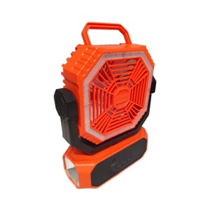 2025 Small USB Rechargeable 3-Speed Electric <b>Fan</b> with <b>Remote</b> <b>Control</b> LED Light & Packaging Box for Car & Outdoor Use - Product Image 4