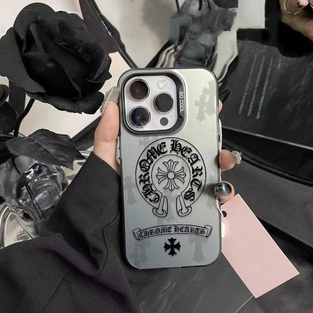 Retro Stylish UV Painting Phone Case for iPhone 17 16 15 14 13 12 11 Pro Max Plus Anti-drop PC Back Cover