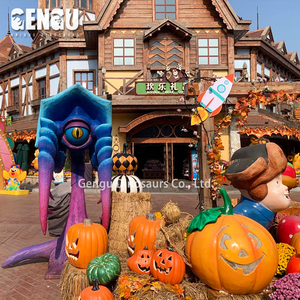 Cuộc Sống Kích Thước Halloween Hoạt Hình Nhân Vật Trong Nhà/Ngoài Trời Mô Hình Kim Loại Cho Trung Tâm Mua Sắm Công Viên Phiêu Lưu Công Cộng Cho Halloween - Product Image 5