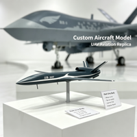 Modèle d'avion UAV personnalisé avec support