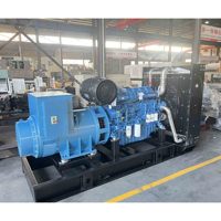 Groupe électrogène diesel refroidi par eau de type ouvert 500 kW, générateur diesel 625 kVA à vendre