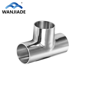 1 "-2" Ống lắp thép không gỉ <span class=keywords><strong>304</strong></span> vệ sinh bằng dài <span class=keywords><strong>TEE</strong></span> Hàn - Product Image 1