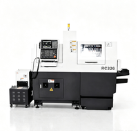 Tour CNC à 6 axes à double broche FANUC haute vitesse 10000 tr/min pour le traitement automatique RC326, capacité 3750 kg, 9 moments de coupe