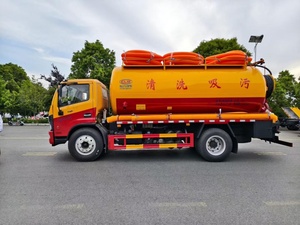 Camión de Limpieza de Fosas Sépticas y Desatascador de Alcantarillado Automático Diésel DF Nuevo, Capacidad de 10 Toneladas, Emisión EURO 5, 251-350HP, 6x4 - Product Image 4