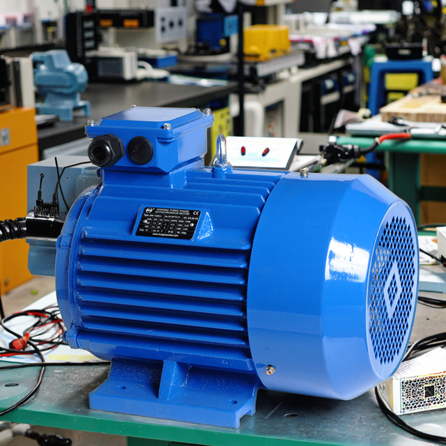 Mini 50/60Hz 4P 18.5KW IP55 Flange Mount Three-Phase AC Electric Induction Motor 380V/400V/415V China HM/OEM Brand