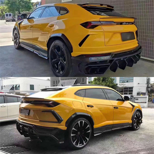 Convient aux pièces modifiées Urus, modèle MS, ensemble complet d'arches de roues en fibre de carbone, 2018-2021 - Product Image 4