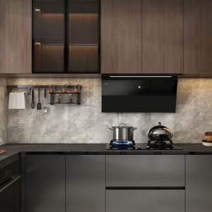 Armoires de cuisine légères de luxe Solution de rangement élégante et élégante - Product Image 1