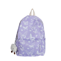 Twinkle Usine En Gros Casual Simple Polyvalent papillon Nylon Tissu Sacs D'école pour Les Adolescents
