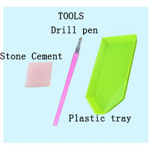 Chenistory DZDP420 pittura diamante trapano completo ricamo dipinti <span class=keywords><strong>arte</strong></span> fai da te kit pittura diamante 5D età dei dinosauri per il bambino - Product Image 3