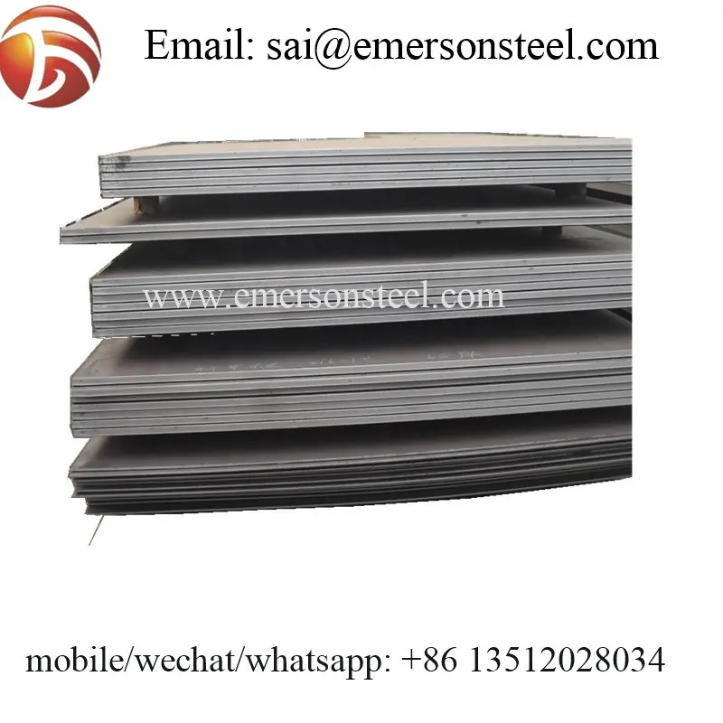 Hot rolled 6mm 8mm 10mm HR carbon Mild steel plate A36 SS400 S235 S355 A572 MS steel Plate sheet price