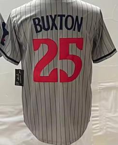 Uniforme de equipo de Softball abotonado transpirable azul personalizado Conjunto de jersey de béisbol cómodo ropa deportiva - Product Image 4