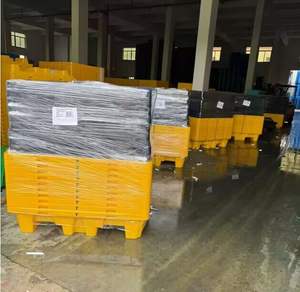 Kualitas tinggi 4/2drum tumpahan minyak dikemas palet plastik untuk minyak - Product Image 5
