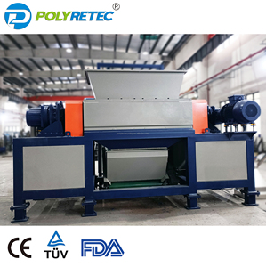 Machine de déchiquetage à double arbre de qualité industrielle <span class=keywords><strong>pour</strong></span> la <span class=keywords><strong>destruction</strong></span> des palettes en bois et des pneus de <span class=keywords><strong>voiture</strong></span> - Product Image 1