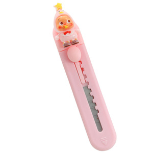 Cuchillo Artesanal con Diseño de Estrella de Dibujos Animados, Cuchillo Retráctil M34, para Estudiantes, para Abrir Paquetes y Empaques - Product Image 5