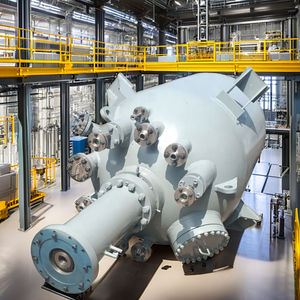 Reaktor otoklaf industri kondisi baru 10m3 hingga 50m3 ukuran Batch dengan pembuluh tekanan dan Motor untuk pabrik manufaktur - Product Image 2