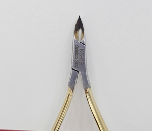 Cortauñas Profesional de Acero Inoxidable con Cuchilla Afilada de 15 mm, Alicates de Cutícula de Lujo KSA, Alicates KS-09 con Apertura de Mandíbula Ancha - Product Image 2