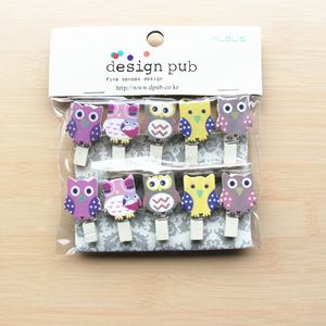 10 pièces/sac Mini pinces à linge dessin animé ours Animal en forme <span class=keywords><strong>de</strong></span> Clips en bois avec ficelle <span class=keywords><strong>de</strong></span> Jute pour Photos cartes décoration murale - Product Image 2