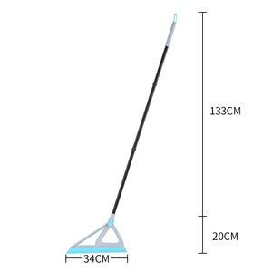 2025 Tốt Nhất Bán Giá Thấp Hiện Đại Silicone Chổi 2-Trong-1 Lau Lau Sàn Scraper Với Lông Mềm Cho Tóc Loại Bỏ - Product Image 2